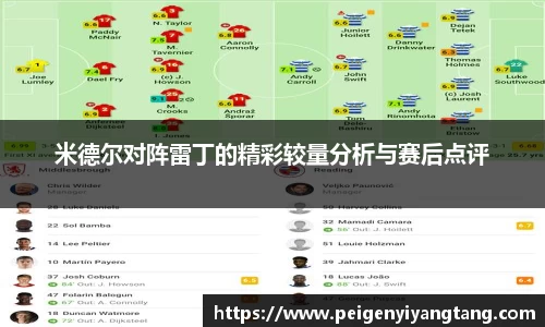 米德尔对阵雷丁的精彩较量分析与赛后点评